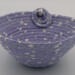 This view shows the shape and inside and outside of the bowl. You can clearly see the circles with the bead. This view shows the shape and inside and outside of the bowl. You can clearly see the circles with the bead.